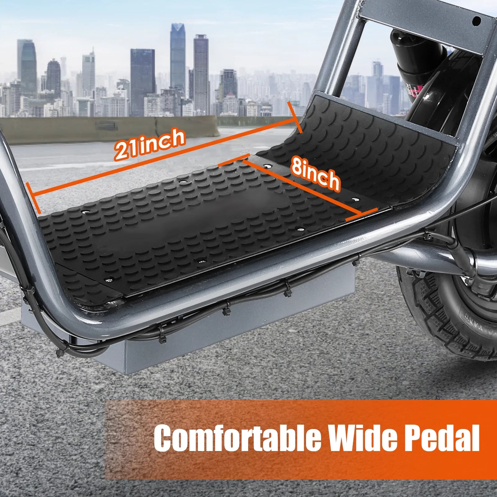 Electric Scooter for Adults with Seat,Peak 1200W Motor,Commuter Foldable Electric Scooter with Basket, Dual Shock Absorbers&14" Wheels,Up to 30 Miles 20Mph,Gray,Ul2272 Certified