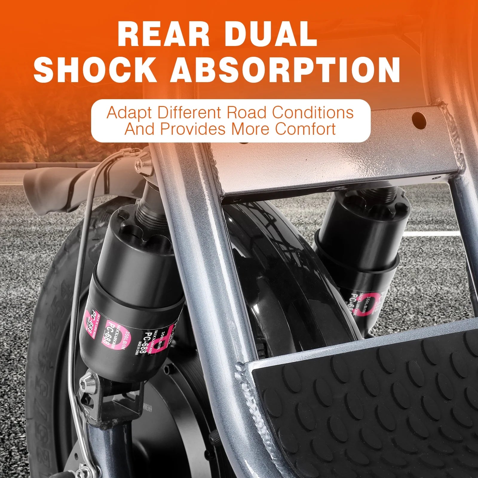 Electric Scooter for Adults with Seat,Peak 1200W Motor,Commuter Foldable Electric Scooter with Basket, Dual Shock Absorbers&14" Wheels,Up to 30 Miles 20Mph,Gray,Ul2272 Certified